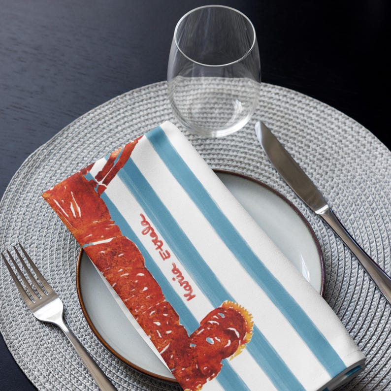 LovelyPrintsLondon Table Cloth Napkins - Thumbnail 4
