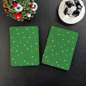 Colored Stars Kindle Case: Auto Wake/Sleep, Scratch Proof