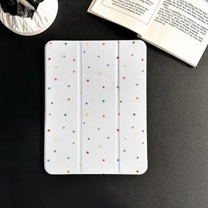 Colorful Little Stars iPad Case for iPad Air 5/6 iPad 10 10.9&quot; iPad Pro 2024 13&quot; 2024 Pro, iPad Mini 6 Cases, iPad Cover 2022/2025
