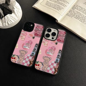 Harry Styles Angry Bear iPhone Hülle für iPhone 16 15 14 13 12 Pro Max Xr Mini SE Hülle Boho iPhone 7 8 Plus Hülle Ästhetische iPhone-Abdeckung