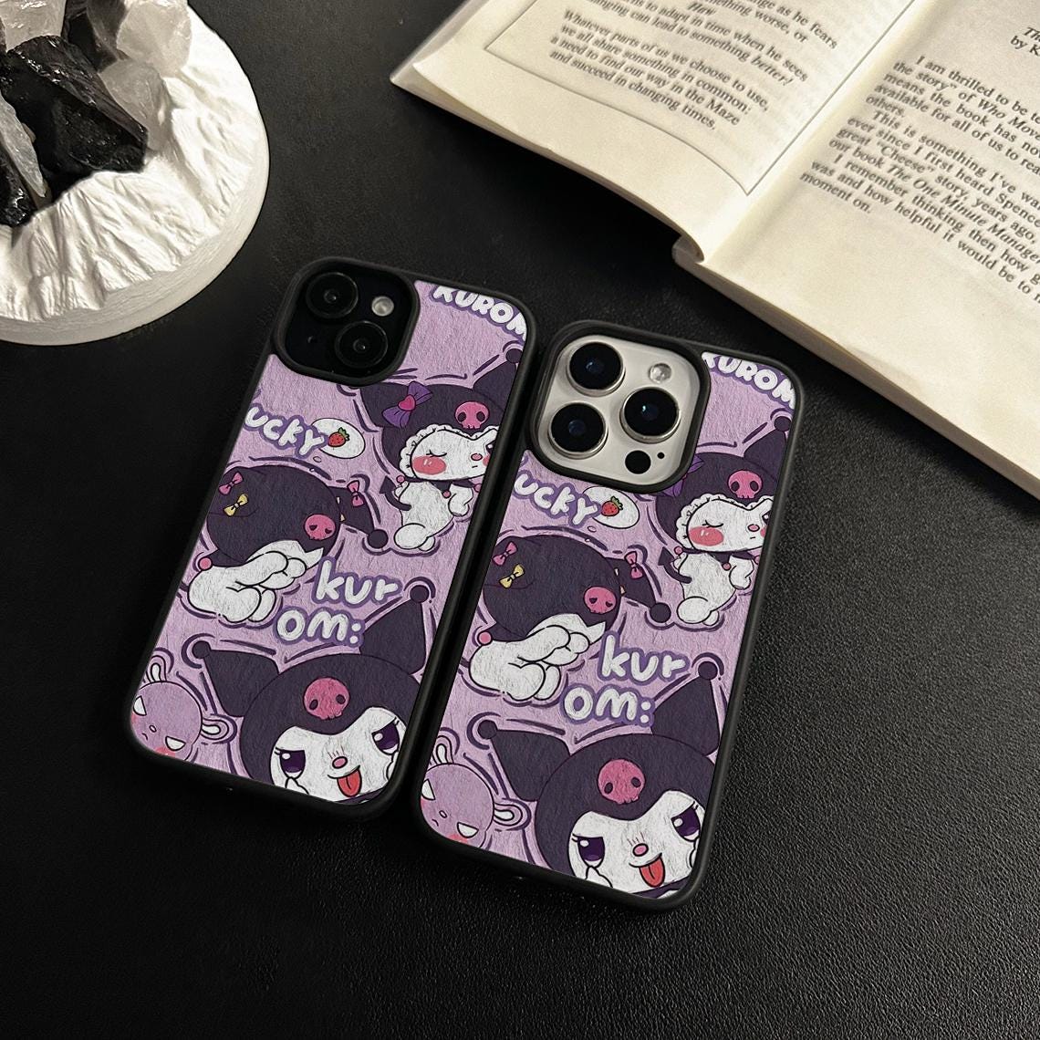 Lucky Kuromi iPhone Case for iPhone 16 15 14 13 12 Pro Max Xr Mini