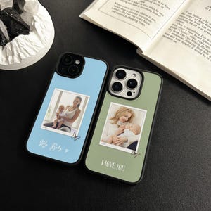 Coque photo personnalisée pour iPhone, coque de téléphone personnalisée pour iPhone 16 15 14 13 12 Pro Max Xr Mini, cadeau pour maman, le meilleur cadeau
