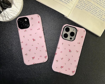 Mooie rozen en strikken telefoonhoesje iPhone 16 15 14 13 12 11 Pro Max-hoesje, iPhone-hoesje 16 15 14 7 8 plus, iPhone 13 12 mini-hoesje XR XS-hoesje