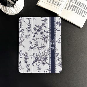 Individuelle iPad Hülle mit Name für iPad Air 4 5, iPad 10 10.9&quot; iPad Pro 2024 11&quot; 13&quot; 2022 Pro 12.9&quot; iPad A16 Hüllen iPad Cover iPad Hülle