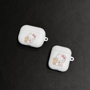 Cute Kitty Airpods Case, Apple AirPods Pro 2 Case Cover,AirPods 3/AirPods 4 Case, Effective Protection, Gift for Her, Custom Airpods Case