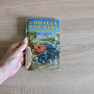 Tootles the Taxi Vintage rare Ladybird Book Matt Hardback Joyce B Clegg series 413 1974