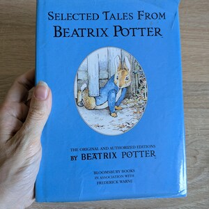 Une sélection de contes de Beatrix Potter, livre pour enfants vintage rare relié 1993