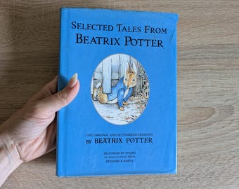 Selected Tales from Beatrix Potter Hardback 1993 vintage rare children's book