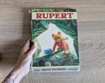 Rupert Daily Express Anuario 1971 cosecha rara