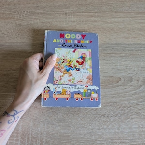 ENID BLYTON Noddy and the Bunkey 1959 - Rare Vintage children&#39;s book
