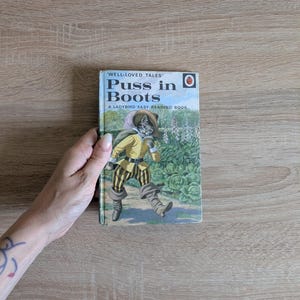 Well Loved Tales: Puss in Boots. Matt hardback Ladybird vintage rare book Series 606d
