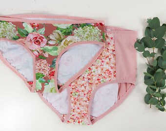 The Trixie Briefs -  Ladies Underwear Knickers Panties PDF Sewing Pattern Multi Size 6 to 24