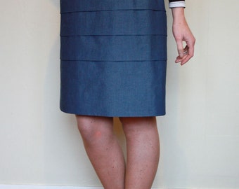 Dalloway Dress and Skirt Ladies PDF Sewing Pattern Multi Size 6 to 20