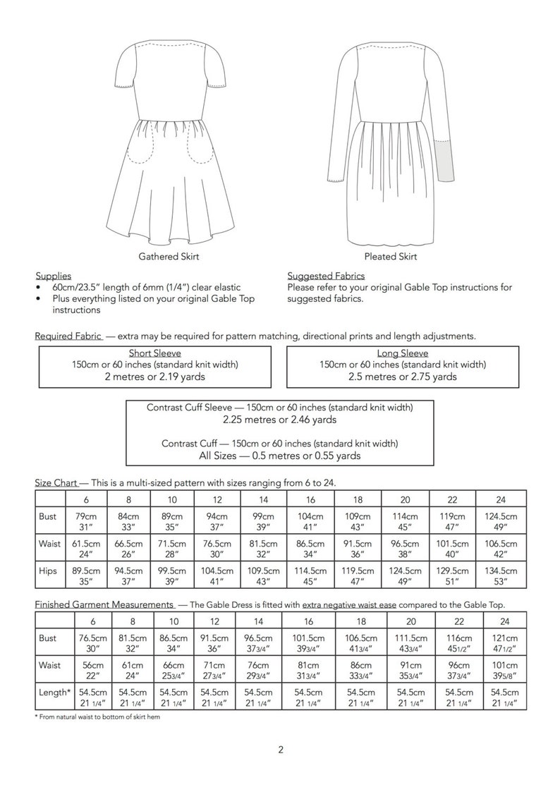 The Gable Dress Expansion Pack image 5