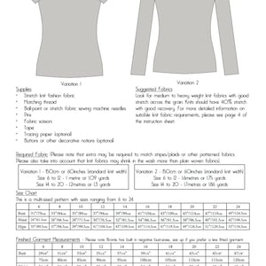 Bronte Knit Top Ladies PDF Sewing Pattern Multi Size 6 to 24 image 5