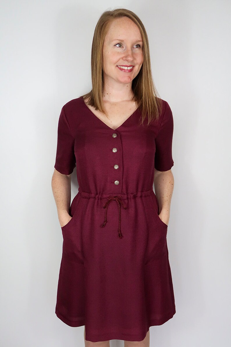 The Quincy Dress Women's PDF Sewing Pattern Size 6 to 24 A Etsy