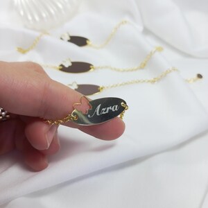 Personalized Baby Cuff Bracelet - Sterling Silver Or Gold Plated With Engraved Name (Ages 0-12)