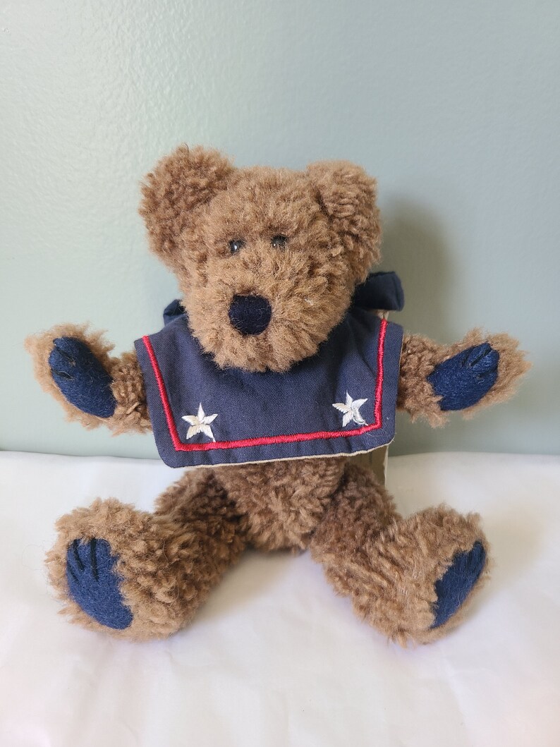 Vintage BOYDS BEARS Navy Sailor Outfit Articulated Teddy image 3