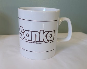 Vintage SANKA Decaf Coffee Mug