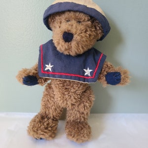 Vintage BOYDS BEARS Navy Sailor Outfit Articulated Teddy image 10