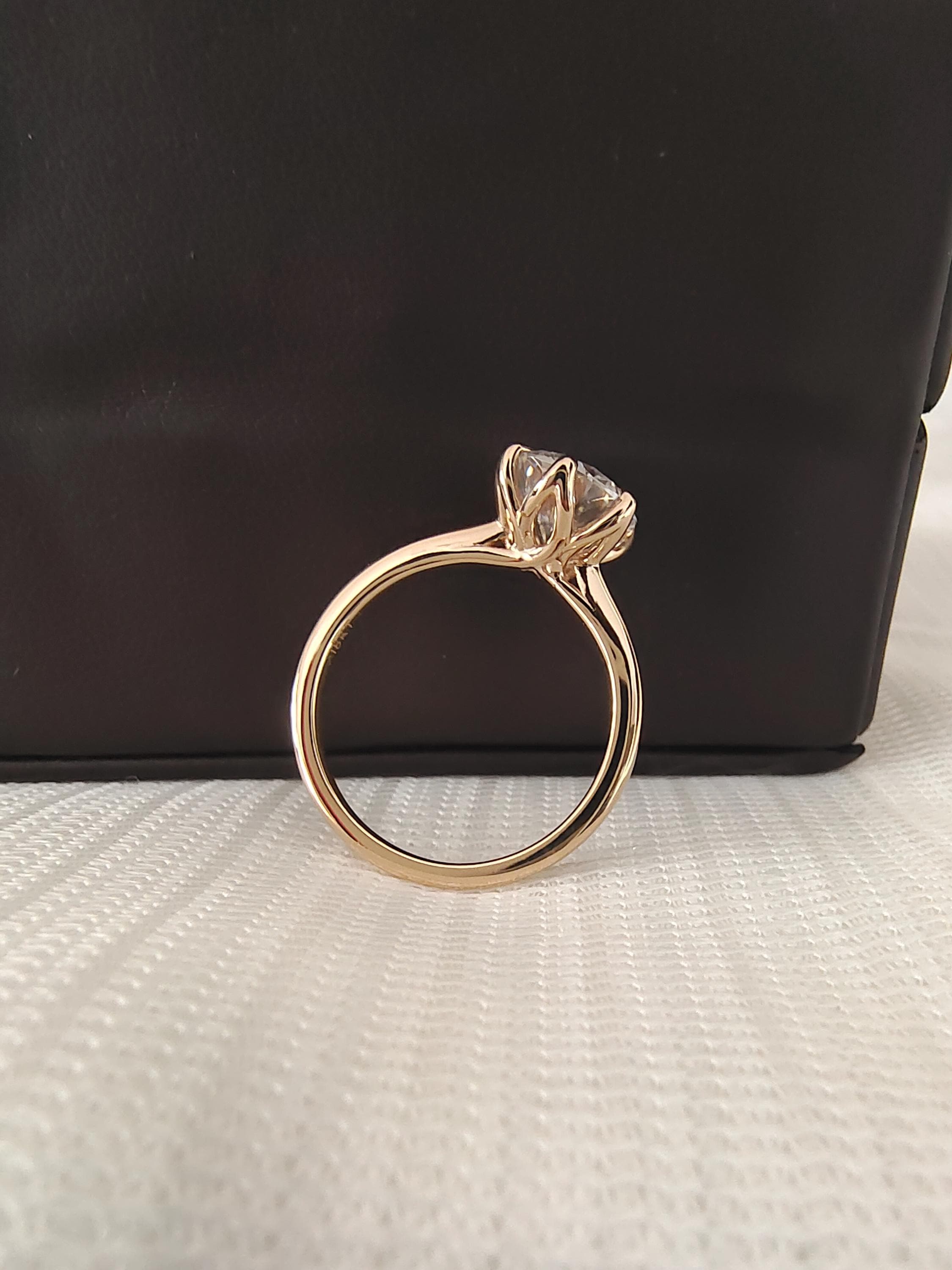 Tulip Basket Round Ring - Etsy