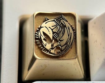 Hatsune Miku Brass Artisan Custom Metal Anime Cherry Keycaps