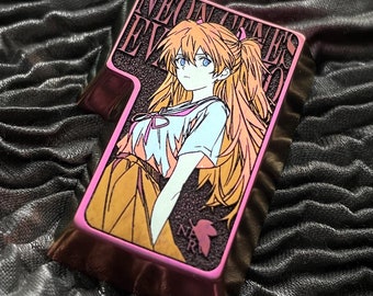 Asuka Titan Artisan Benutzerdefinierte Metall Anime Farbe Kirsche Tastenkappen