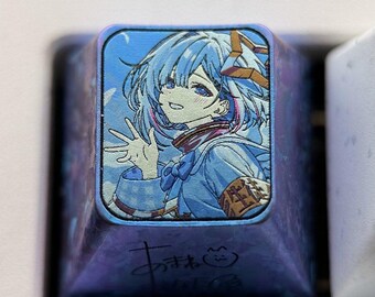 Amane Kanata 1U Titan Artisan Benutzerdefinierte Metall Anime Farbe Kirsche Tastenkappen