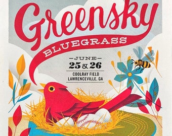 Greensky Blue Grass Poster