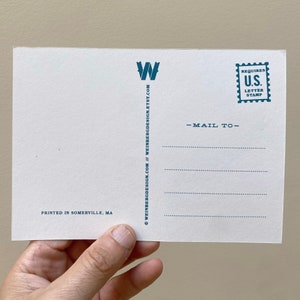 Cartão Postal Serigrafia Crânio de Primavera imagem 2