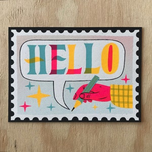 Hello / Postcard image 1