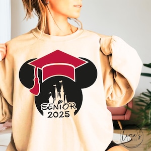 Senior 2025 Graduation SVG: Magical Kingdom Design (Digital Files)