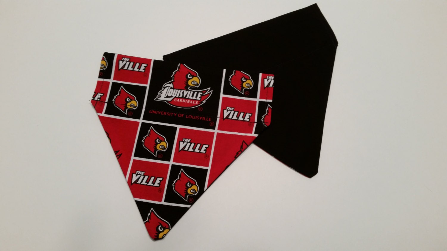 Louisville University Cardinals Football Team ML Caps Knit Scarf New NOS  Tags