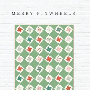 Merry Pinwheels PAPER Pattern 757 image 1