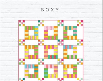 Boxy Paper Pattern #746