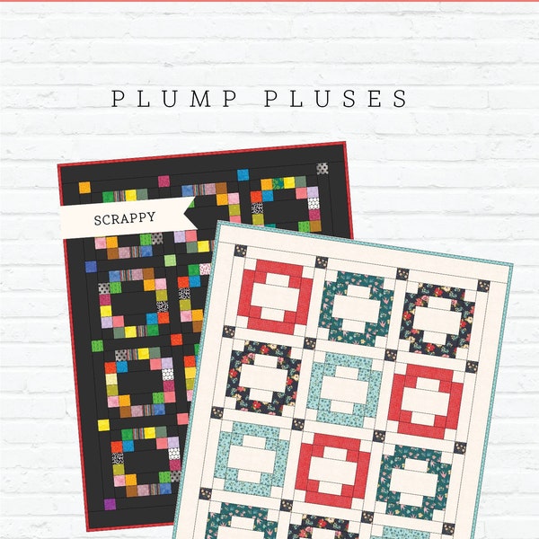 Plump Pluses Digital Pattern #729