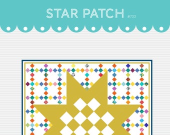 Patrón de PAPEL Star Patch