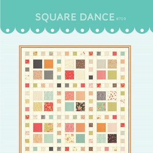 Square Dance PAPER pattern 0709 image 1