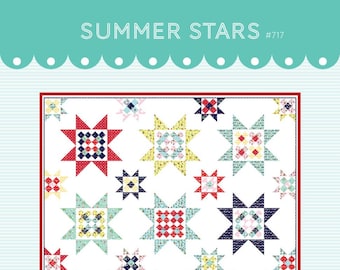 Summer Stars Paper Pattern 717