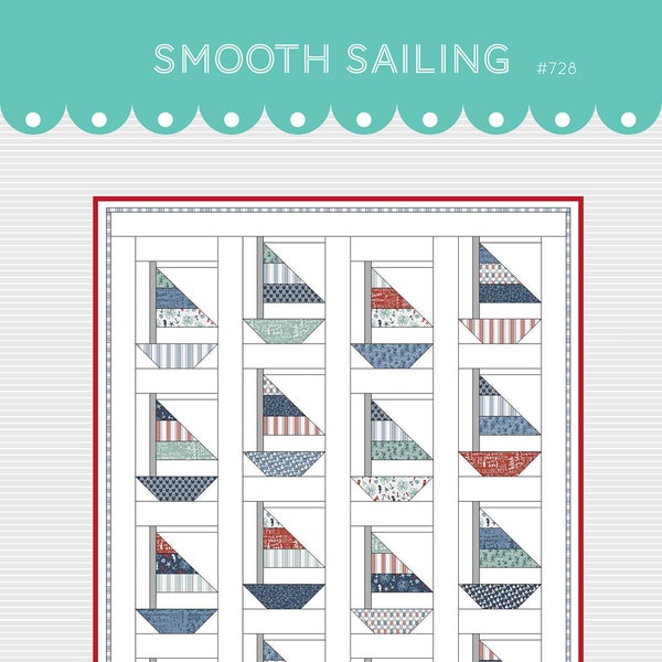 Smooth Sailing DIGITAL pattern 728