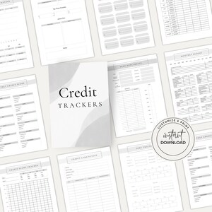 Budget Planner Printable Templates | Money Saving Binder | Personal Finance Tracker | PDF A4 A5 Canva