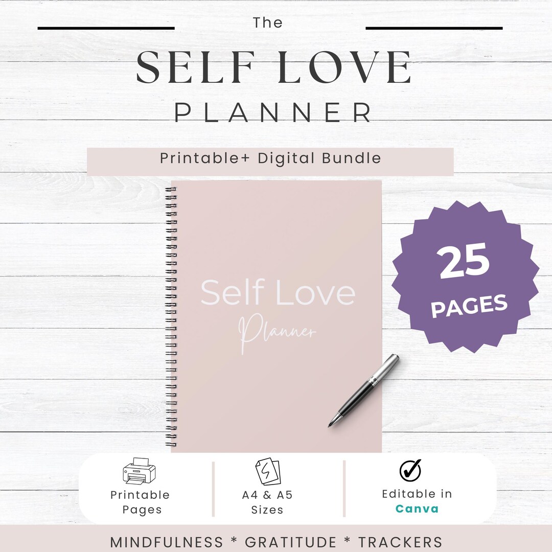 Shadow Work Journal Printable: Self Love & Inner Child Healing Prompts ...