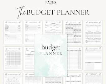 Weekly Budget Planner | Budget Binder | Spending Tracker | Financial Organizer | PDF A4 A5 Canva