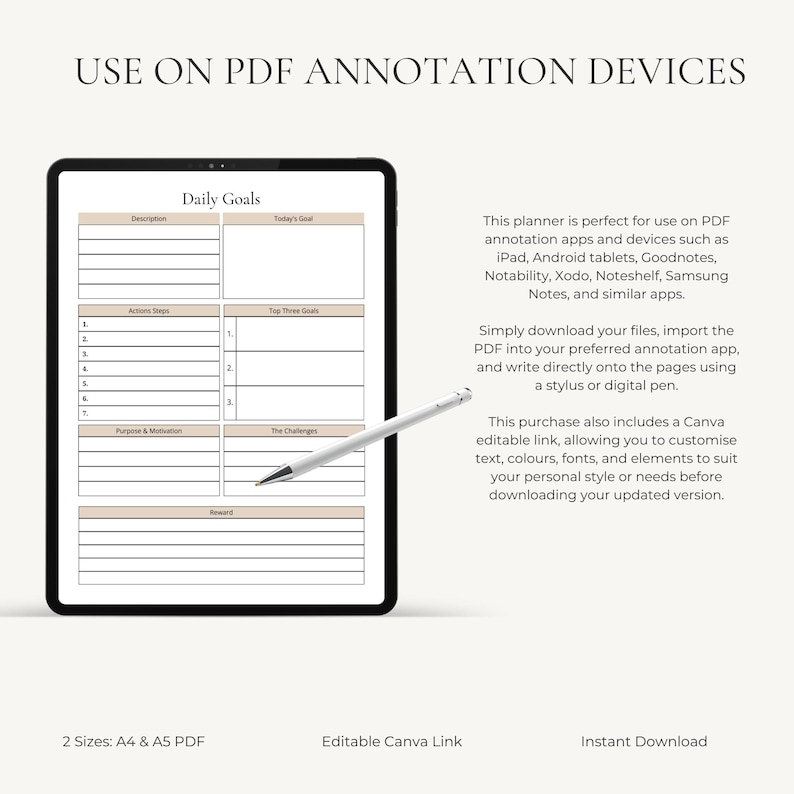 Home Management Binder | Family Command Center | Household Planner | Canva PDF