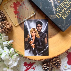 Kunstdruk personage Kieryn & Callian