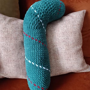 Chrıstmas Candy  Cane Crochet Pattern,Amigurumi Crochet pattern,Candy Cane Pillow Plush Pattern