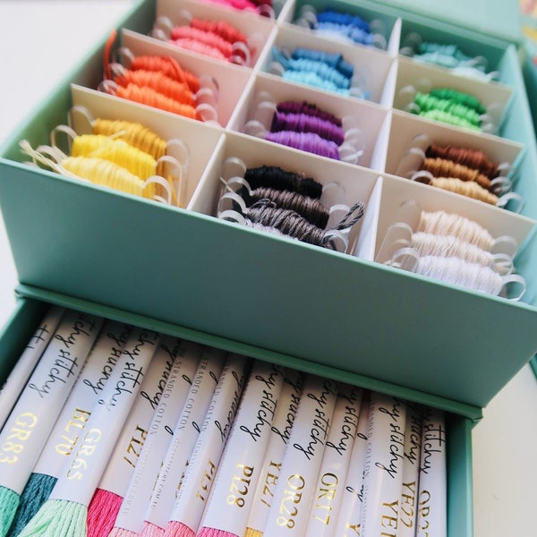 Broderie Floss « Melody Box » 48 fils Cotton Skeins Set Collection