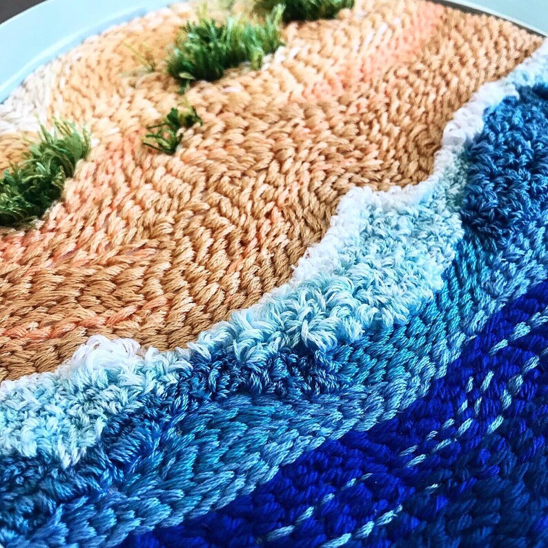 Ultra Punch Needle Pattern Runaway Bay Etsy Australia