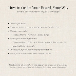 a white sheet with a list of things to order