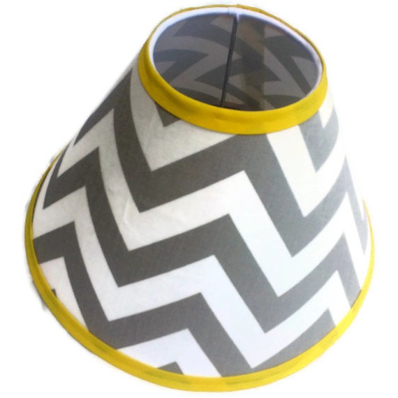 Chevron Lamp Shade Lampshade Table Image 0